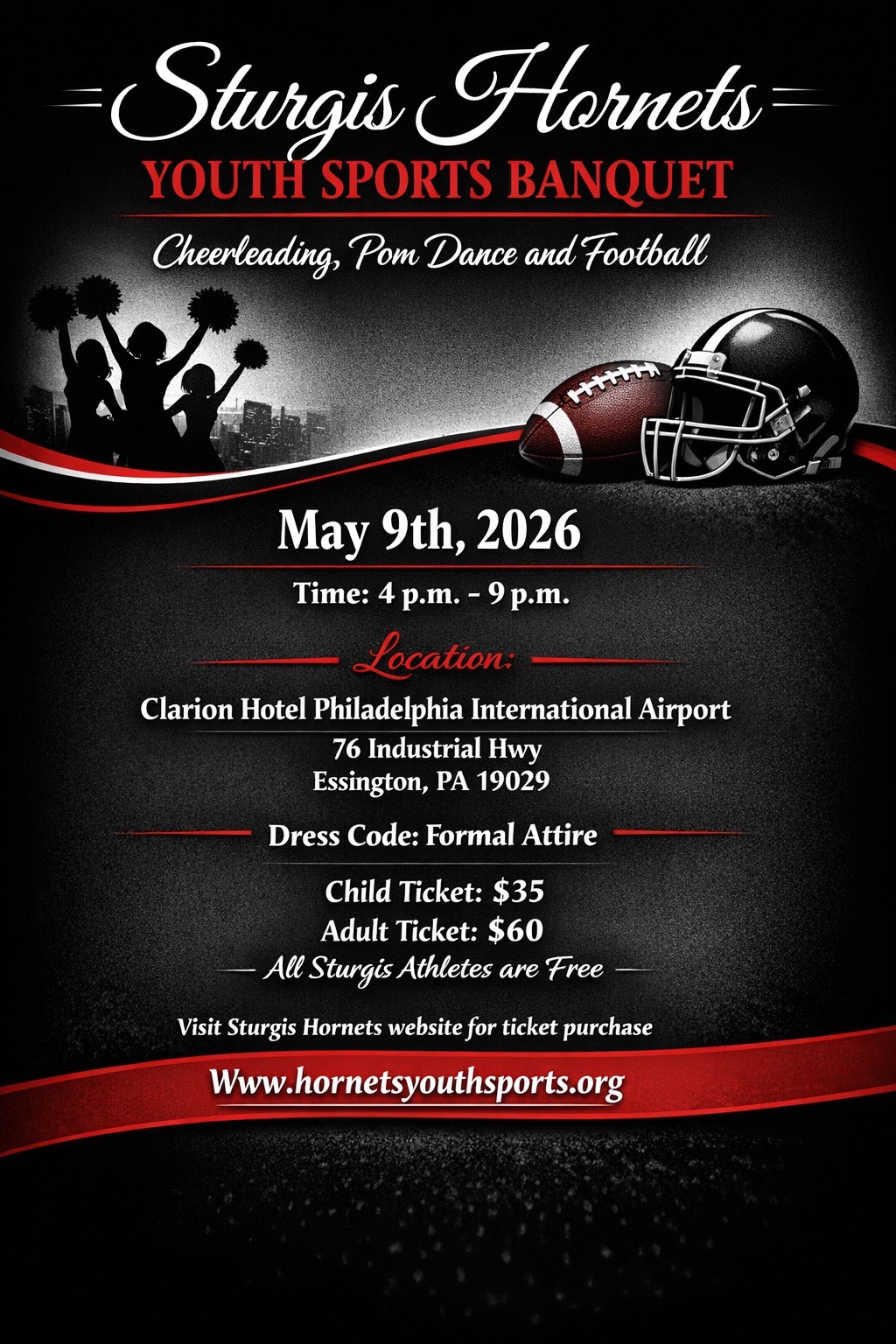 Sturgis Hornets Youth Sports Banquet - May 9th, 2026