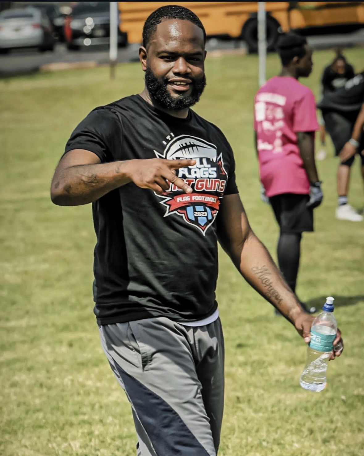 Pull Flags Not Guns community event